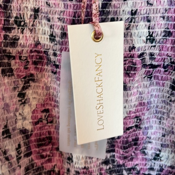 LoveShackFancy Russell Top in Sandy Pink Shores - Picture 6 of 7